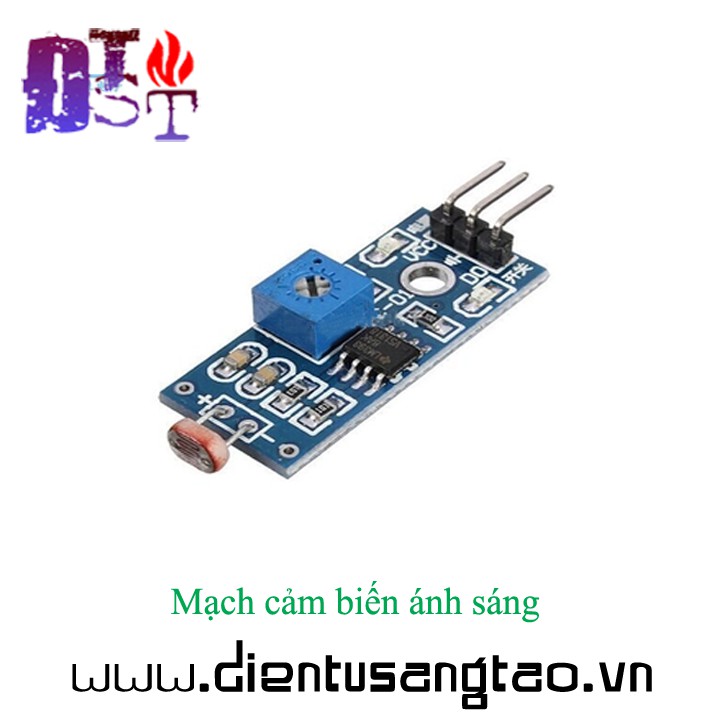 ✅ [RẺ NHẤT VIỆT NAM] Mạch cảm biến ánh sáng quang trở CDS - Module arduino