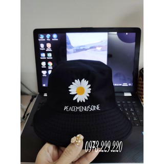 Nón Bucket Hoa Cúc Khuyết