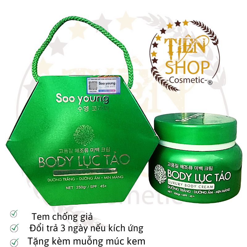 Kem Body Lục Tảo Soo Young | BigBuy360 - bigbuy360.vn