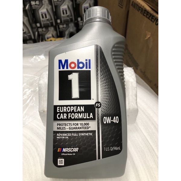 Dầu nhớt Mobil 1 FS European Car Formula 0W-40 (Mỹ)