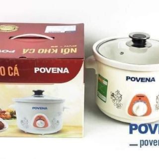 Nồi kho cá hầm chậm Matika/Povena