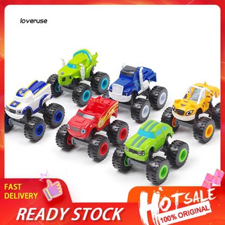 LOVE_1Pc Diecast Blaze Monster Machines Friction Racer Car Vehicle Toy Kids Gift