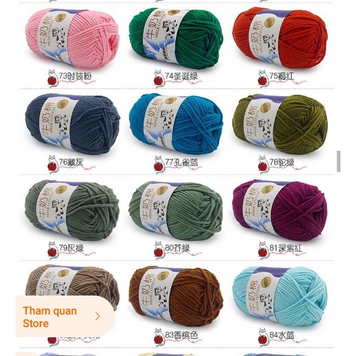 Len milk bò cuộn 50g