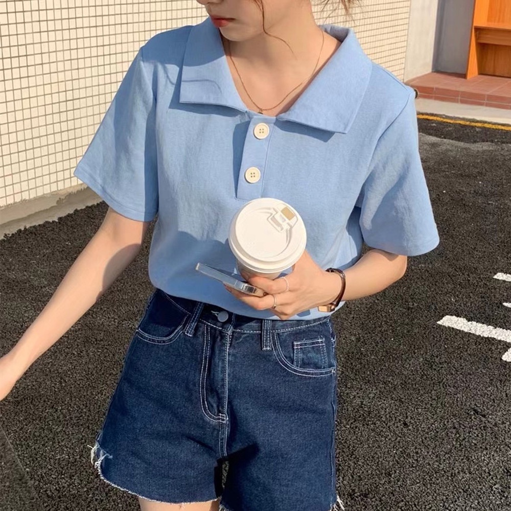 Áo polo tay ngắn phong cách cổ điển thời trang | BigBuy360 - bigbuy360.vn