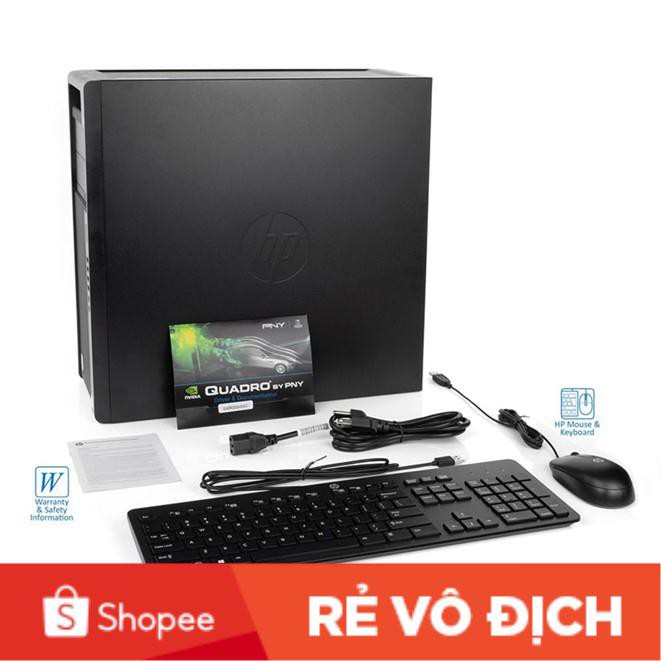 Máy tính bộ HP Z440 Workstation - Ram 16G/HDD 1TB/AMD 2GB/24inch- Likenew 99% | BigBuy360 - bigbuy360.vn