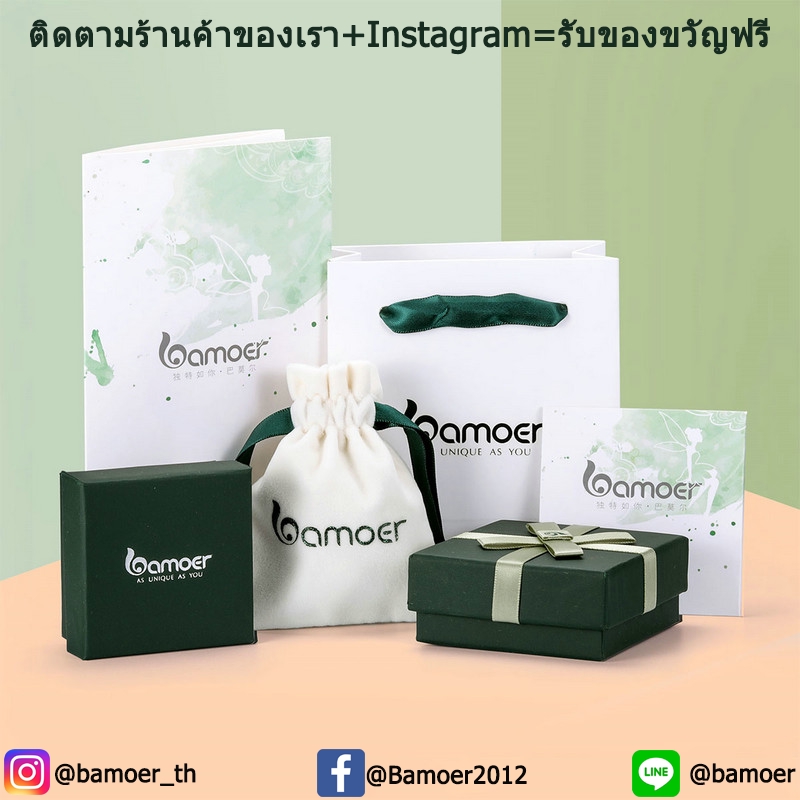 Bông tai BAMOER SCE643 bằng bạc 925 hình con ong thời trang