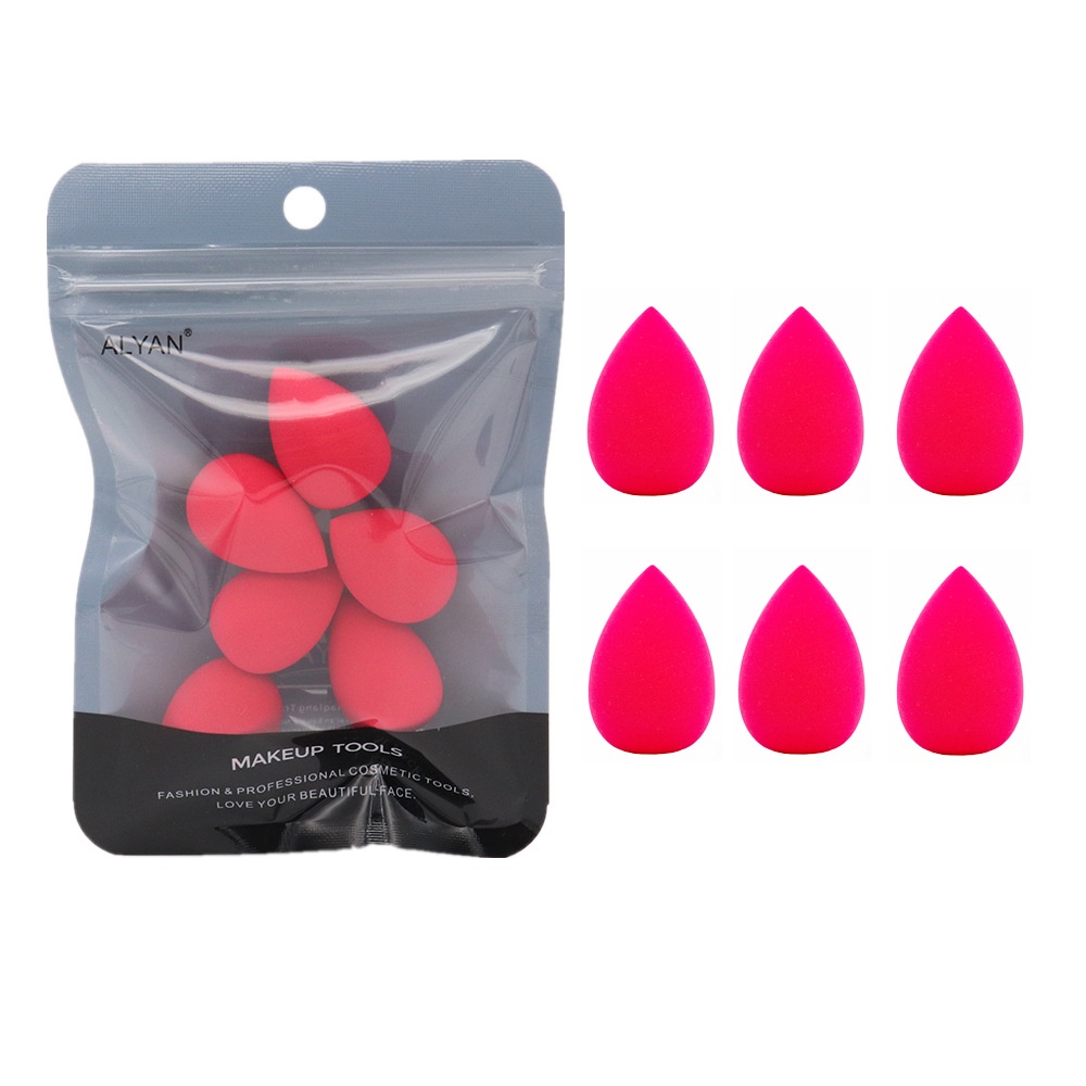 Set 6 Mút Trang Điểm Tán Phấn Nền/Che Khuyết Điểm Mini