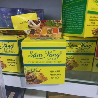 Kem nám sâm vàng sato thảo dược đông y
