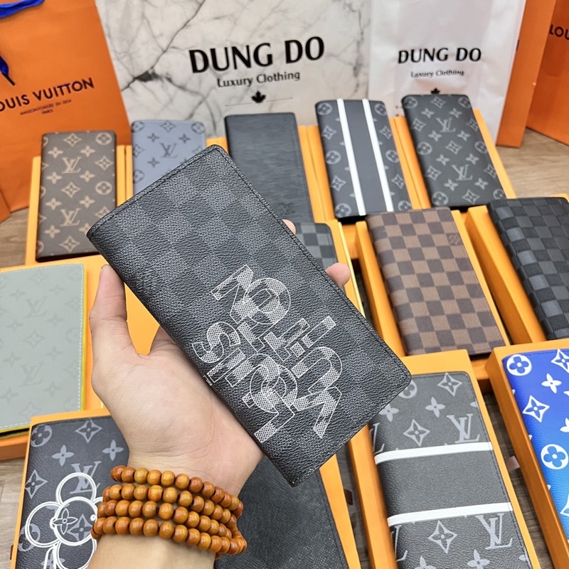Ví dài lv da cao cấp- ví dài cầm tay thời trang nam nữ VD05