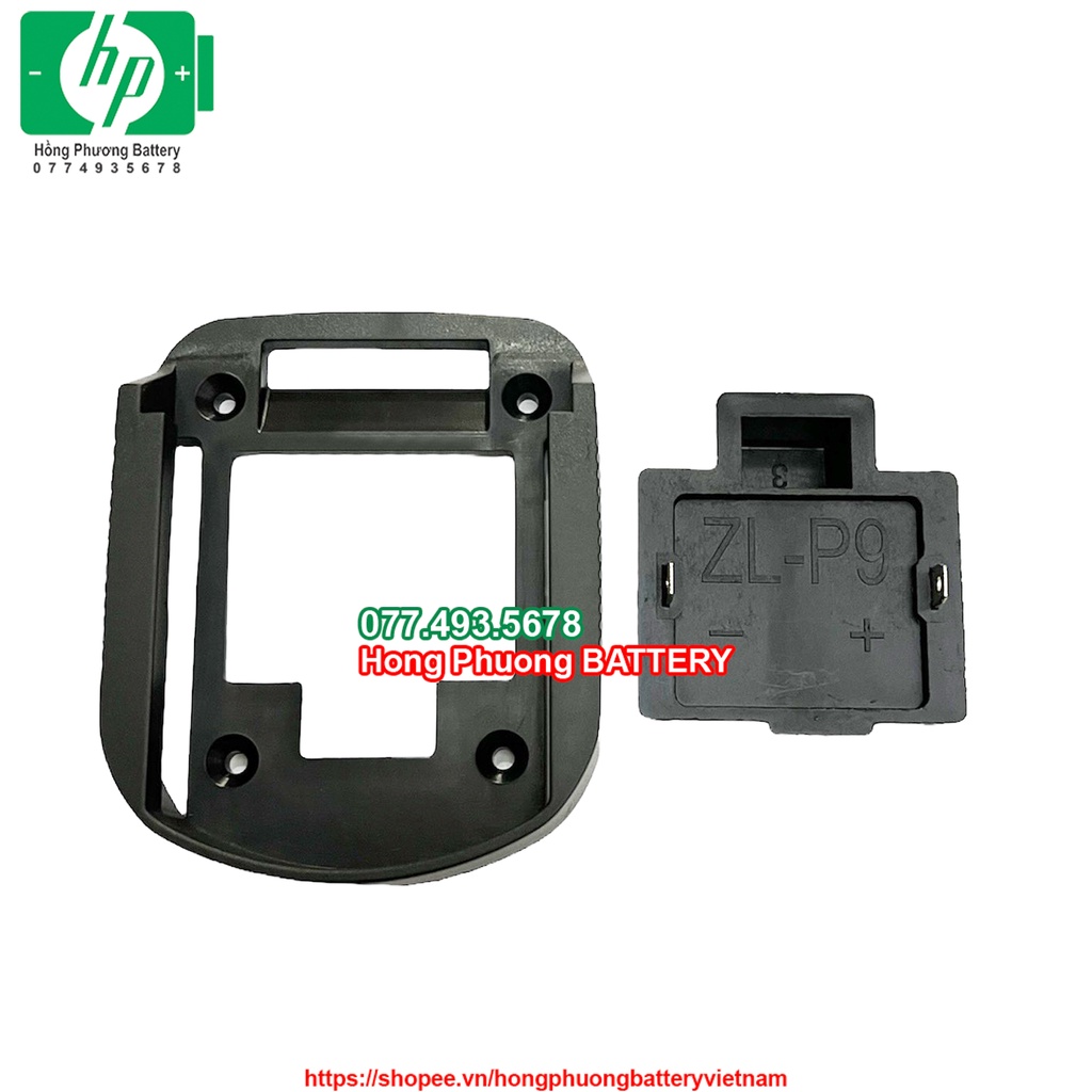 Bộ đế pin Makita 14-18V bao gồm tiếp điểm