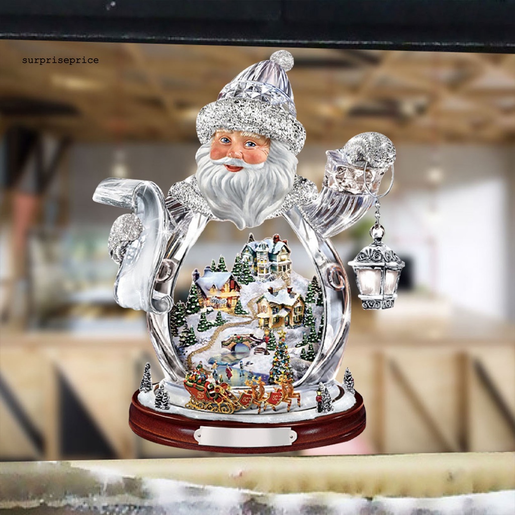 Mô hình ông già noel bằng PVC SD1 trang trí giáng sinh