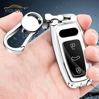 Vỏ bọc móc chìa khóa điều khiển từ xa cho ô tô Audi TPU Đối với Audi A6 A7 A8 C8 Q8 D5 E-tron 2018 2019 2020 Key Holder Shell Protection Accessories