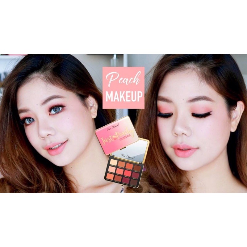 BẢNG MẮT T00 FACED JUST PEACHY