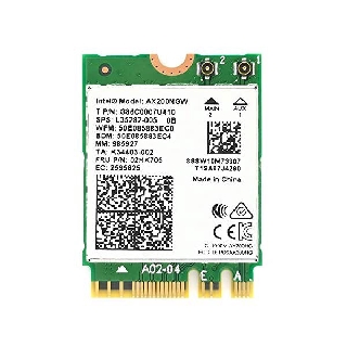 Card WIFI cho laptop Intel AC7260 7265 8260 8265 9260 9265 AX200 khe M2