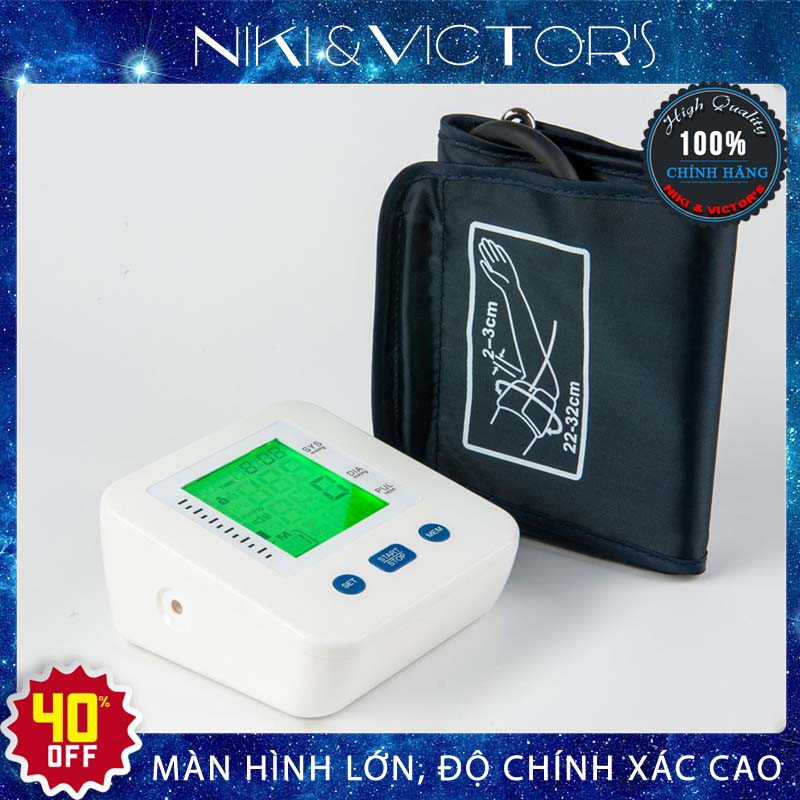 Máy Đo Huyết Áp Bắp Tay Điện Tử Thông Minh Electronic Blood Pressure Monitor