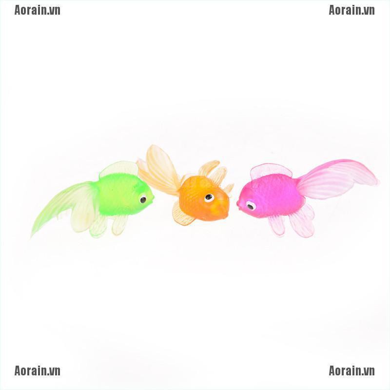 Bộ 20 Mô Hình Cá Vàng Bằng Cao Su Nhiều Màu Sắc