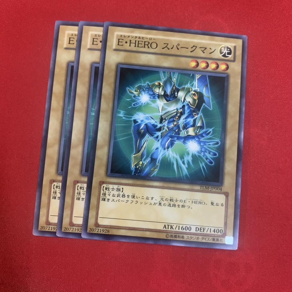 [EN-JP][Thẻ Bài Yugioh Chính Hãng] Elemental Hero Sparkman