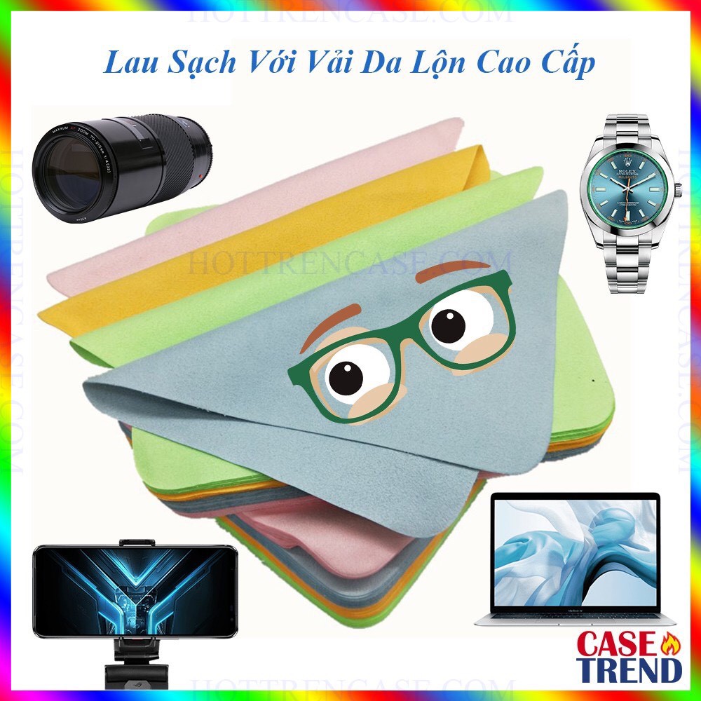 Khăn lau kính mắt đa năng chuyên dụng LOẠI CAO CẤPBÁN LỖ XIN 5️⃣⭐️lau lens máy ảnh, màn hình điện thoại siêu sạch