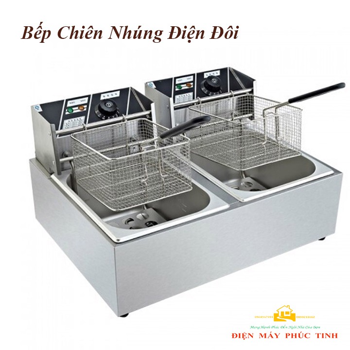 Bếp chiên nhúng dùng điện