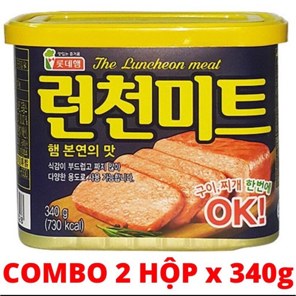 [ Thịt Hộp SPAM -Date mới ] Thịt Hộp Spam The Luncheon Meat Hàn Quốc 340g