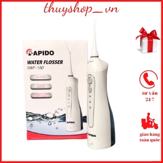 Tăm nước Rapido, công nghệ vệ sinh răng miệng tiên tiến nhất bảo hành chính hãng 12 tháng
