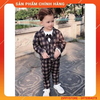 [ Mua 2 Giảm 2 % ] Bộ Vest 3 Chi Tiết Cho Bé Trai Siêu Hot