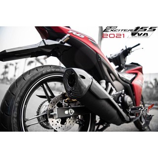 CHỤP ĐUÔI PÔ CARBON EXICITER 155