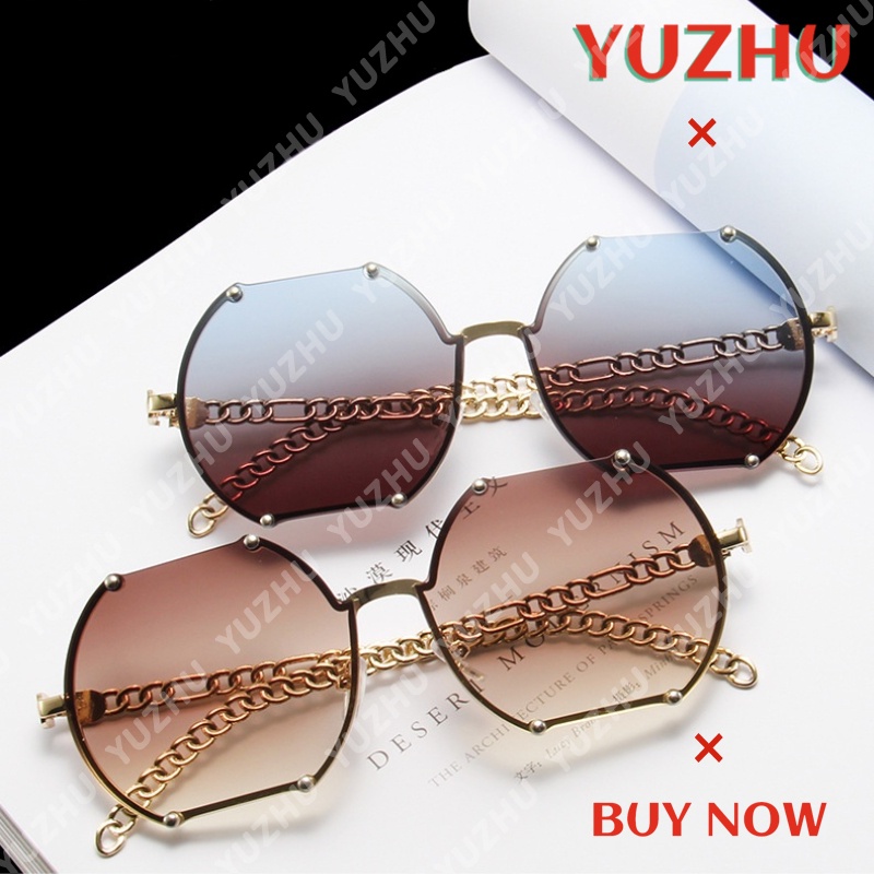 Kính Mát Gọng Kim Loại Thiết Kế Độc Đáo Thời Trang Retro Cho Nam Nữ