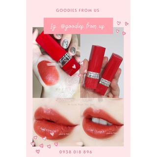 Son thỏi Dior 436 Ultra Trouble Màu Cam Cháy – Ultra Rouge Vỏ Đỏ SALE !!