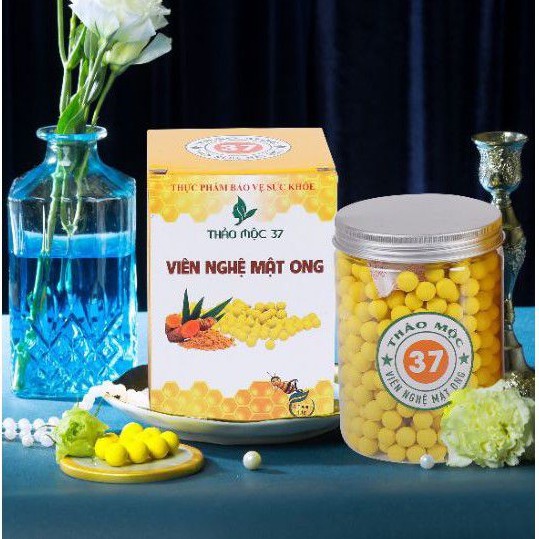 Viên nghệ mật ong Thảo Mộc 37