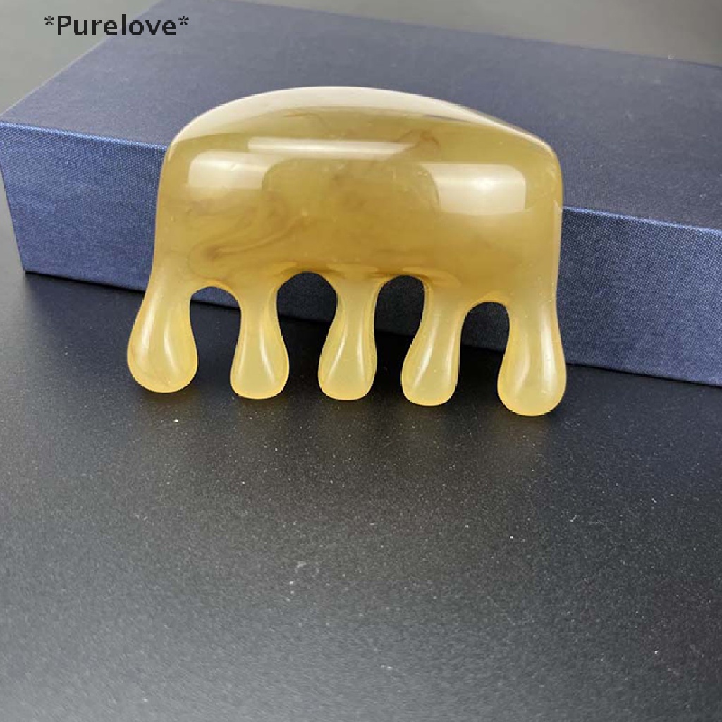 1 Lược Mát Xa Da Đầu Bằng Răng Tự Nhiên