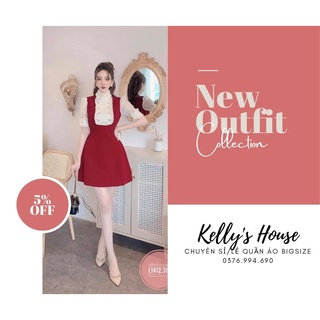 Đầm Nhung Tiểu Thư Bigsize -
