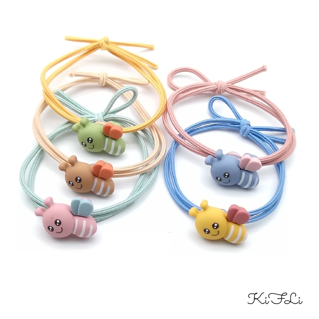 Dây Cột Tóc Co Giãn Hình Hoạt Hình Đáng Yêu