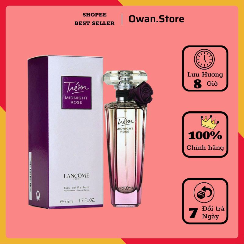 Nước Hoa Nữ Tresor Iancome Tím 75ml Cực Thơm