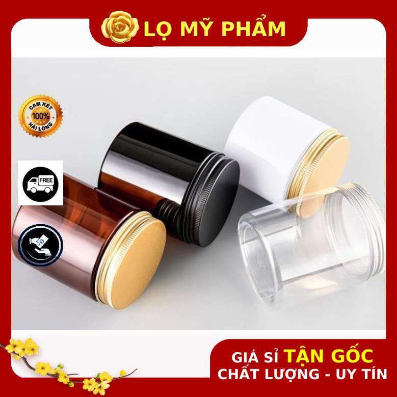 Hủ Đựng Kem ❤ GIÁ TỐT NHẤT ❤ Hủ nhựa pet 250g đựng mỹ phẩm, thực phẩm, đồ khô, ngũ cốc
