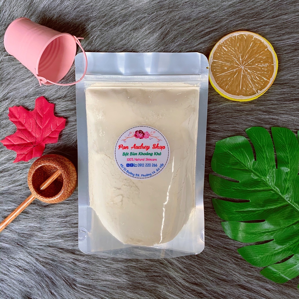 Bột Bùn Khoáng Khô Thiên Nhiên  Nguyên Chất