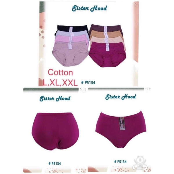 Quần lót 5134 sisterhood hàng big size Thái Lan