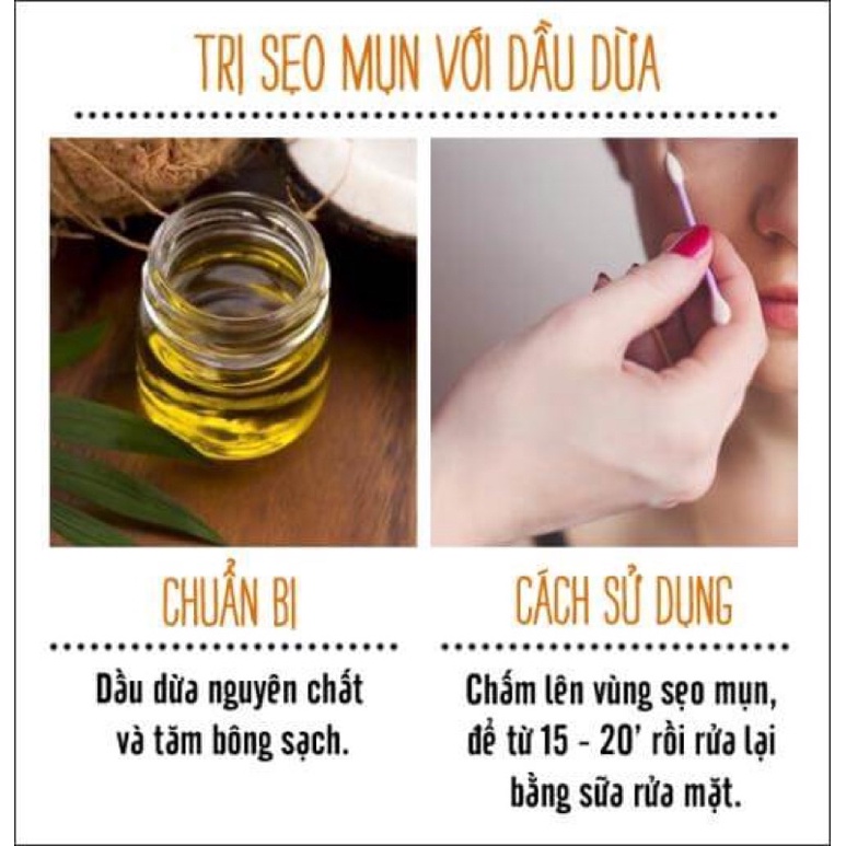100ML Dầu Dừa Nguyên Chất Organic - Coconut Oil