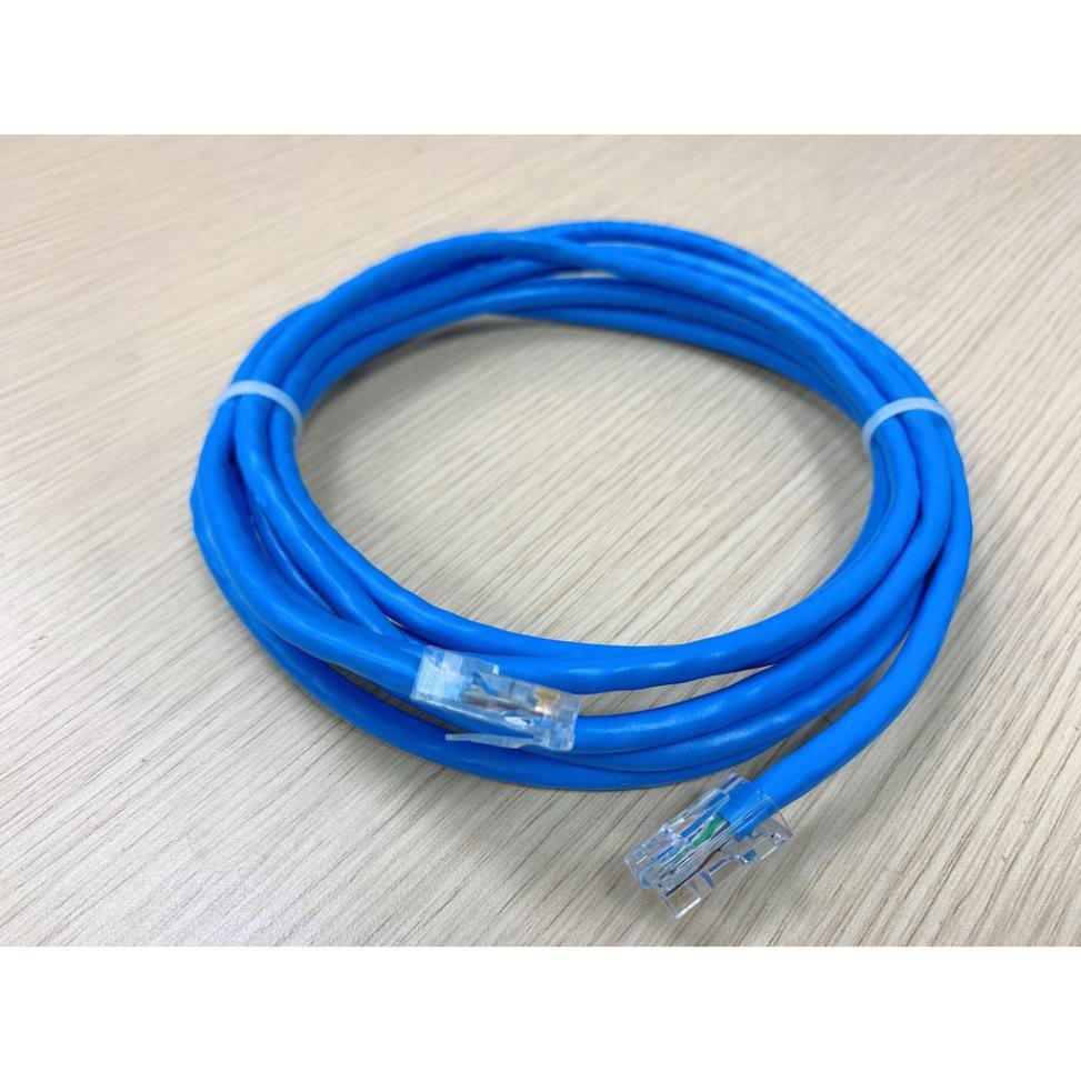 DÂY MẠNG CAT6E Bấm Sẵn 2 đầu 1m 3m 5m 10m 15m 20m 25m 30m 35m 50m - Dây Cáp mạng lan chính hãng