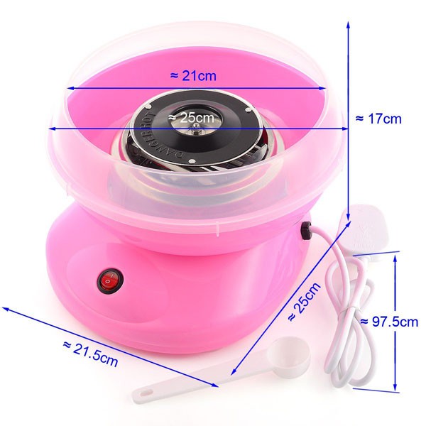 Máy làm kẹo FREESHIP Máy làm kẹo bông Candy Floss Maker CL-1288 tại nhà an toàn, tiện lợi, tiết kiệm thời gian 2309