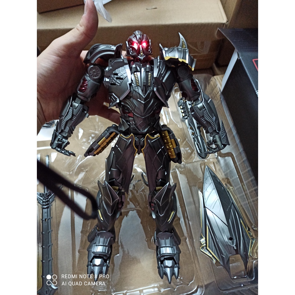 Mô hình Robot Megatron TLK - BMB BS-02, Người máy biến hình BS02 lắp ráp nhân vật BS 02 phim Optimus