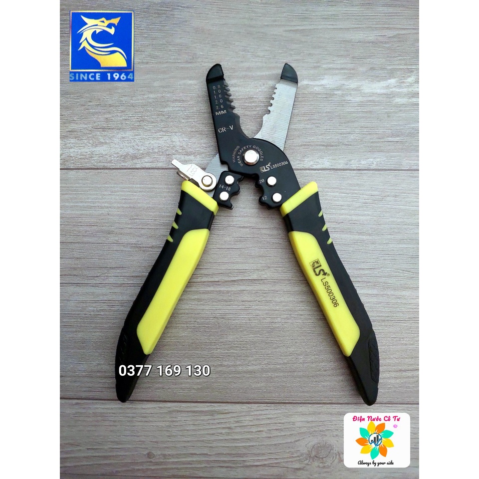Kìm tuốt dây dây  6inch 7 trong 1 LS