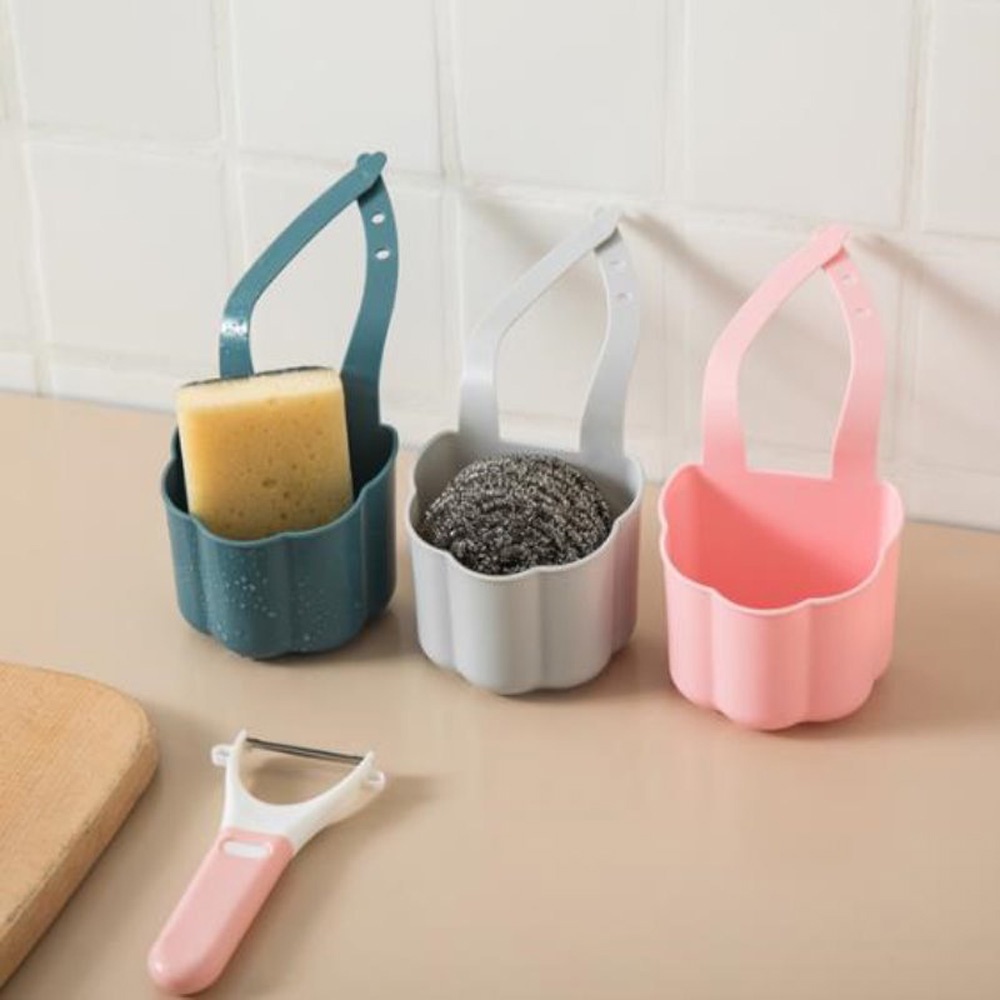 Giỏ Đựng Mút Rửa Chén Ráo Nước Chất Lượng Cao Nhiều Màu