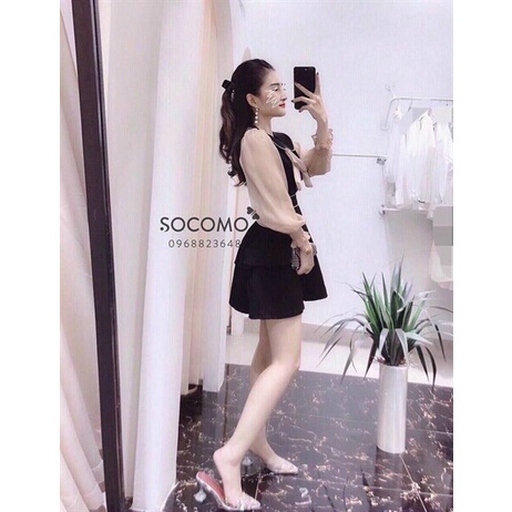 Đầm tiểu thư dáng xòe đi tiệc, đầm chữ a dáng xòe tà xếp tầng phối tay lưới siêu cá tính