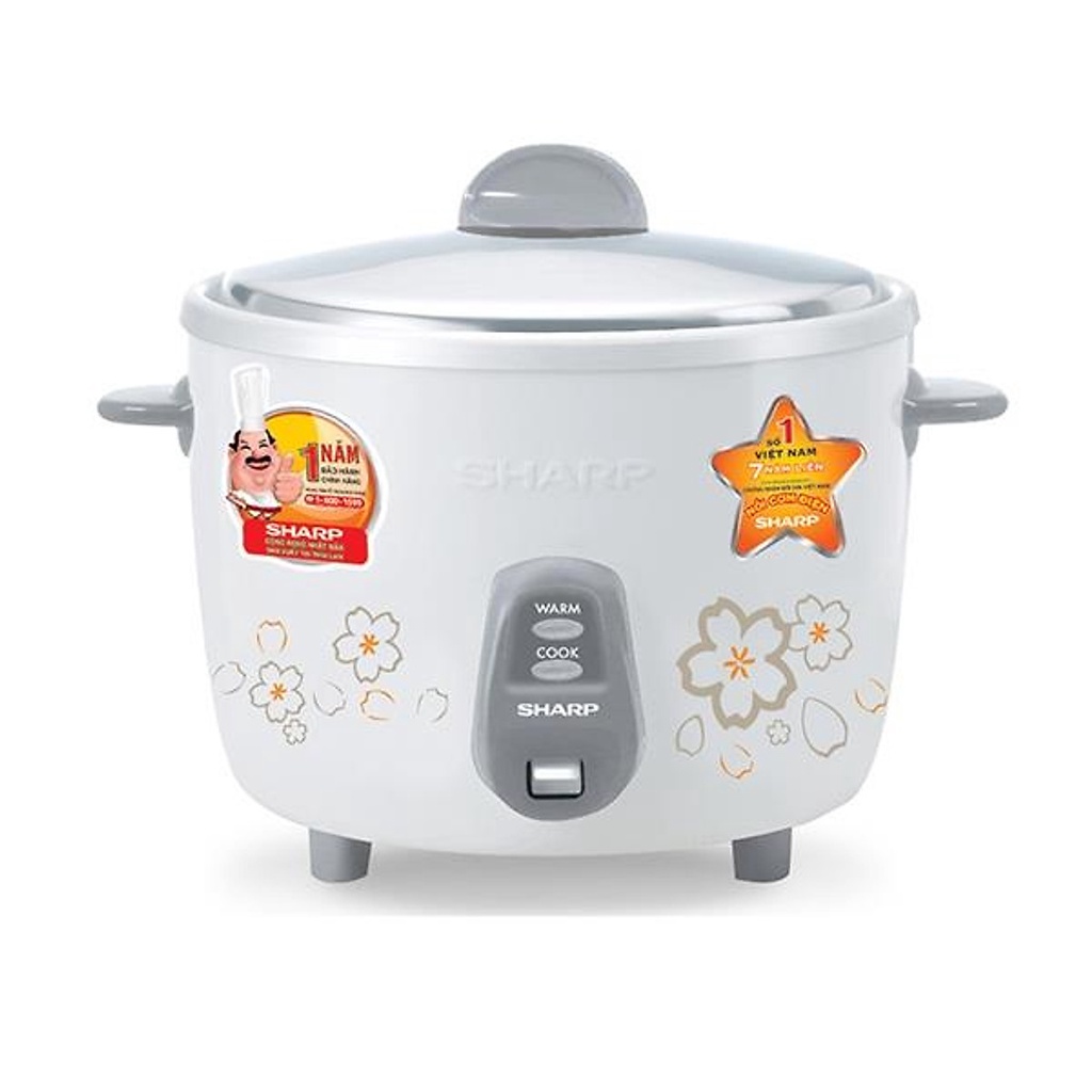 Nồi Cơm Điện Nắp Rời Sharp KSH-D11V (1.1L) - Màu Ngẫu Nhiên