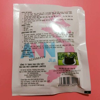 Bột sương sáo  trắng - đen 50gram
