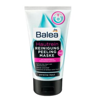 Sữa rửa mặt than hoạt tính balea cho da mụn, 150ml