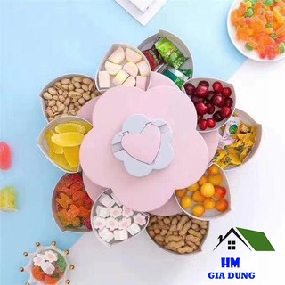 Khay mứt tết khay mứt 2 tầng GD01