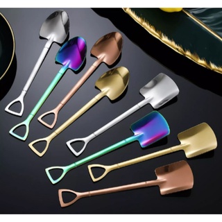 Thìa inox hình xẻng cao cấp