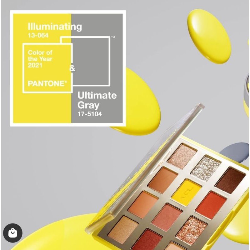 🌸 Bảng phấn mắt 12 màu VDL yellow Pantone